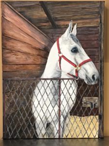 Horse Portrait by Monica Yother