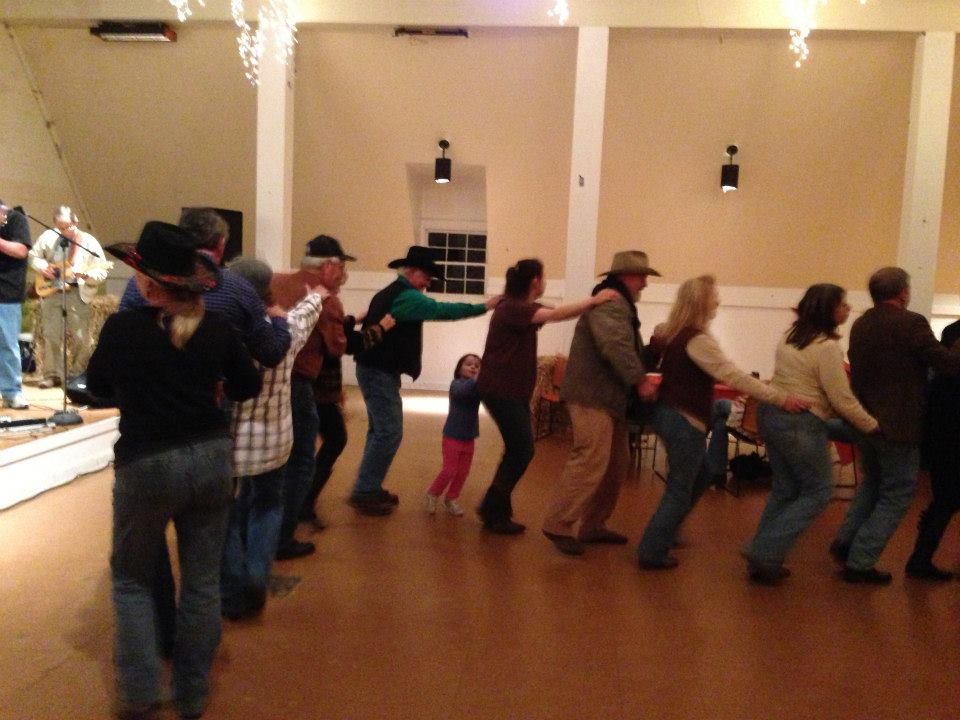 line dance group