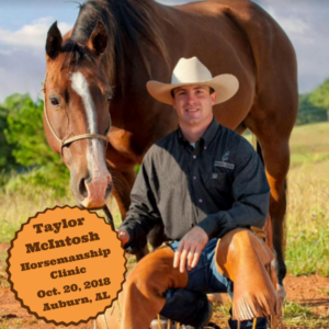 Taylor McIntosh Horsemanship Clinic