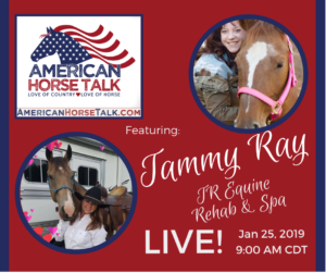 Tammy Ray - American Horse Talk LIVE @ TR Equine Rehab and Spa